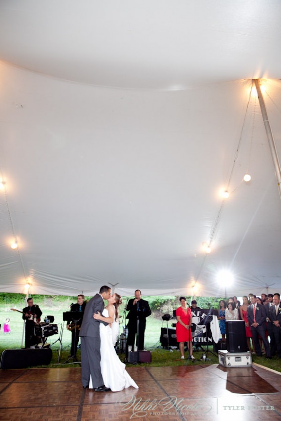 CT tent wedding